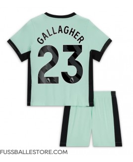 Günstige Chelsea Conor Gallagher #23 3rd trikot Kinder 2023-24 Kurzarm (+ Kurze Hosen)